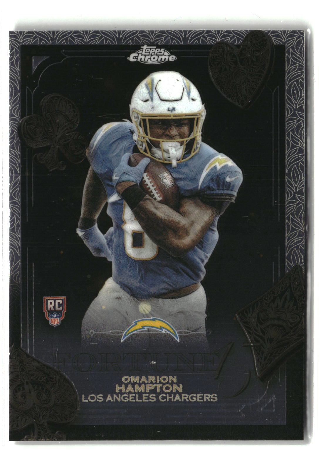 2025 Topps Chrome #F15-25 Omarion Hampton Fortune 15-1