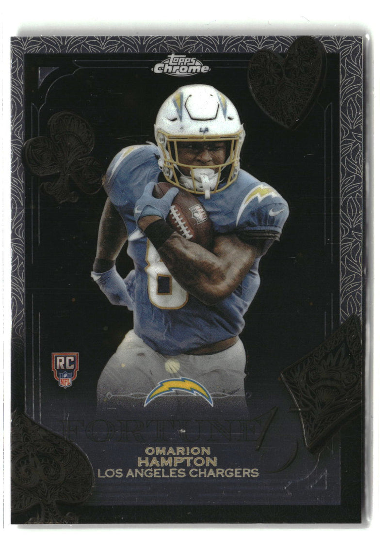 2025 Topps Chrome #F15-25 Omarion Hampton Fortune 15-5