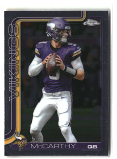 2025 Topps Chrome #199 J.J. McCarthy-1