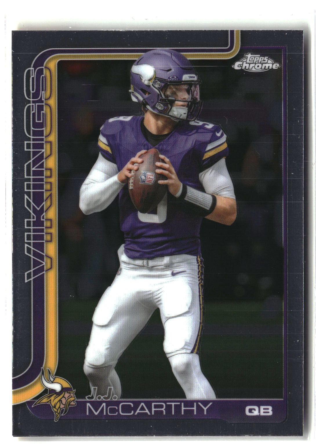 2025 Topps Chrome #199 J.J. McCarthy-9