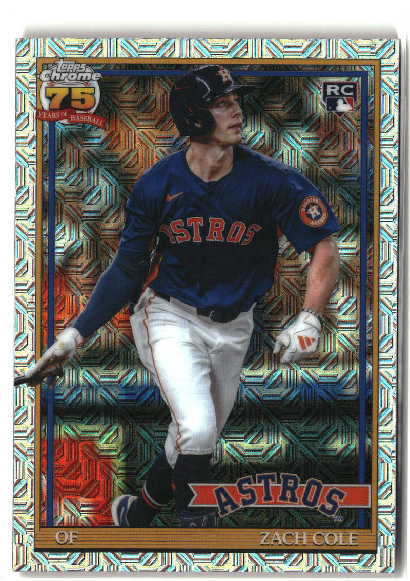 2026 Topps Series 2 #91C2-28 Zach Cole 1991 Baseball 35th Chrome-1
