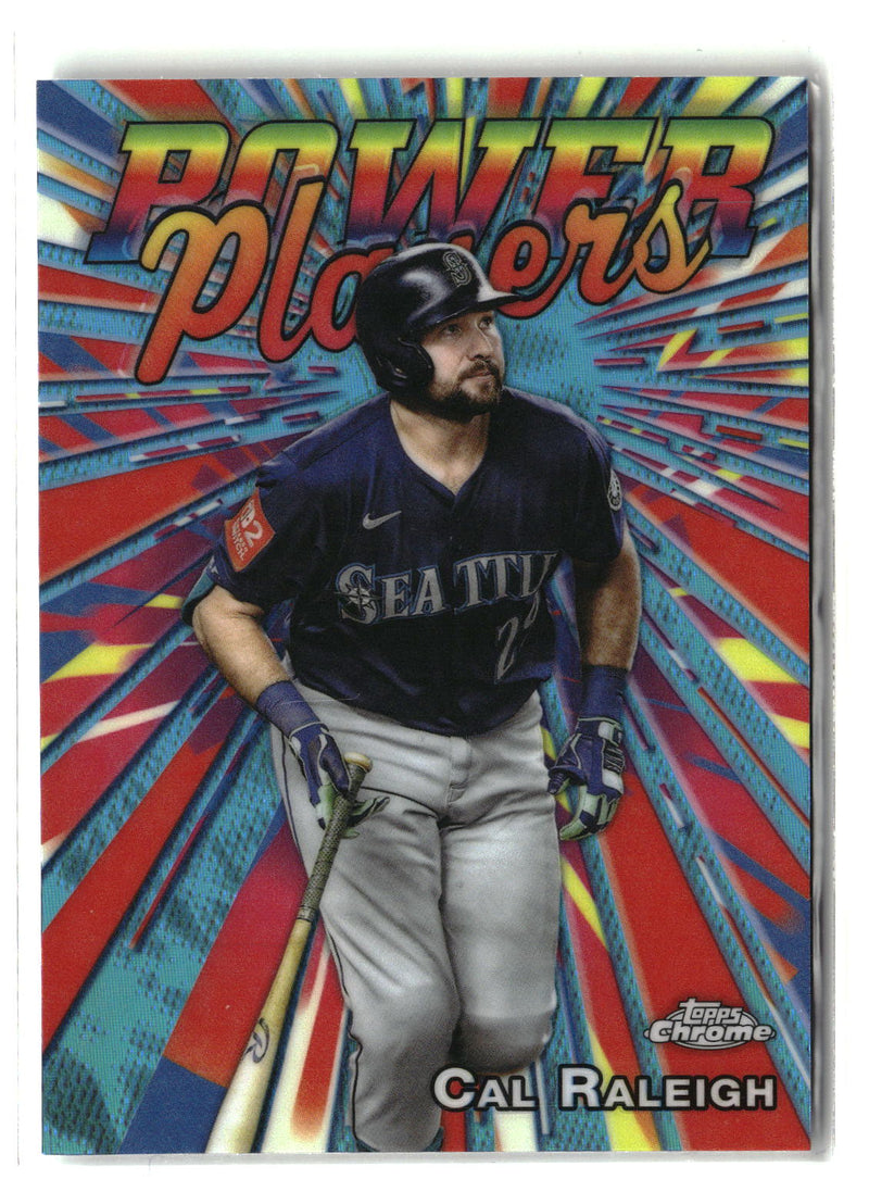 2025 Topps Chrome Update #PP-37 Cal Raleigh Power Players-1