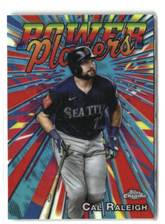 2025 Topps Chrome Update #PP-37 Cal Raleigh Power Players-3