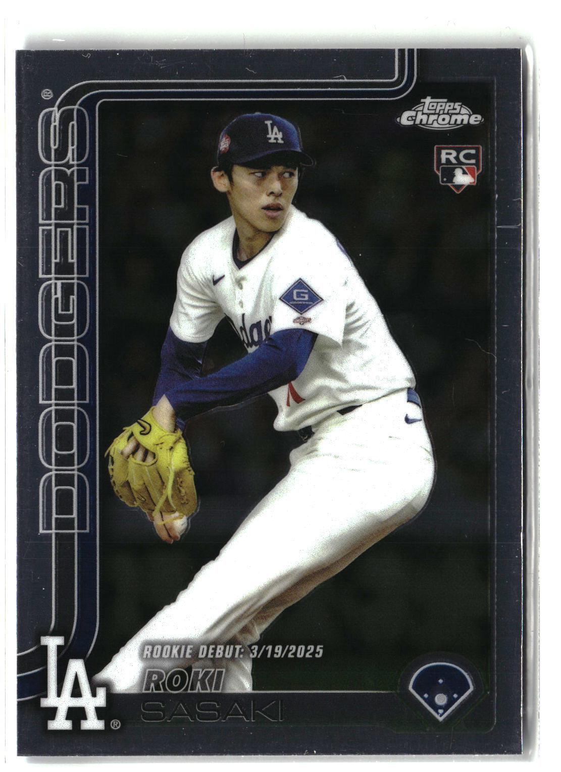 2025 Topps Chrome Update #USC73 Roki Sasaki-5
