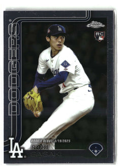 2025 Topps Chrome Update #USC73 Roki Sasaki-3