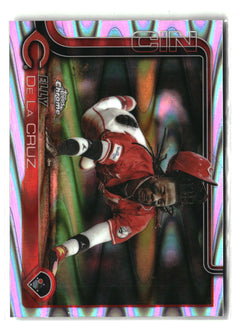 2025 Topps Chrome Update #USC189 Elly De La Cruz RayWave Refractor-1