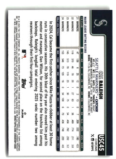 2025 Topps Chrome Update #USC45b Cal Raleigh-2