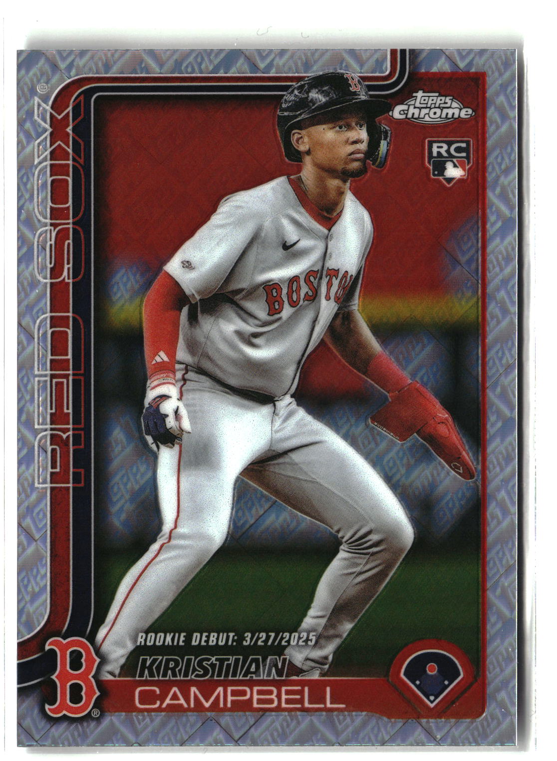 2025 Topps Chrome Update #USC188 Kristian Campbell ToppsFractors