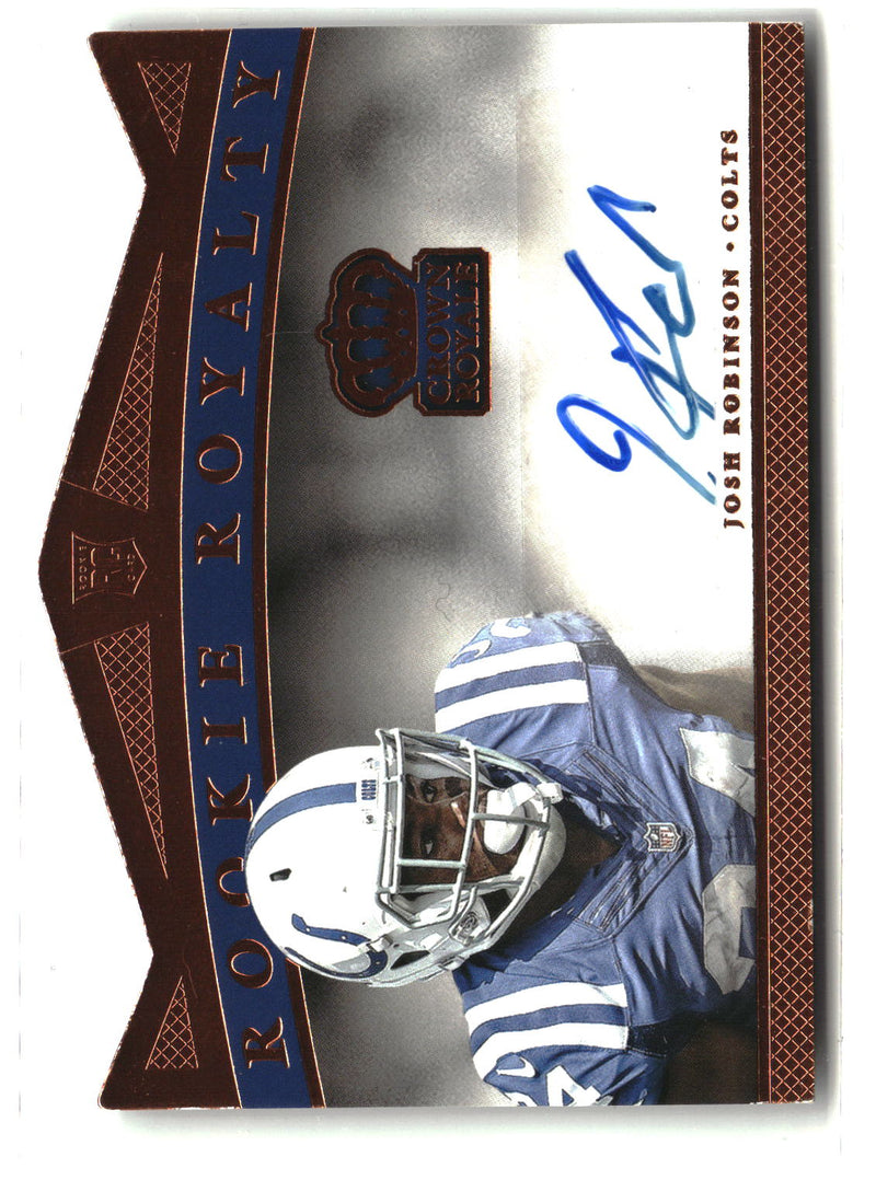 2015 Panini Crown Royale #RRS-JR Josh Robinson Auto Rookie ROYalty Sigature #/99-3