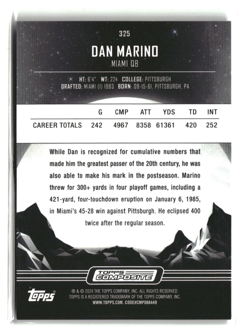 2023 Topps Composite #325 Dan Marino-4