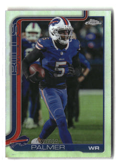 2025 Topps Chrome #31 Joshua Palmer Refractor-1