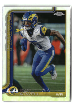 2025 Topps Chrome #167 Tutu Atwell Refractor-1