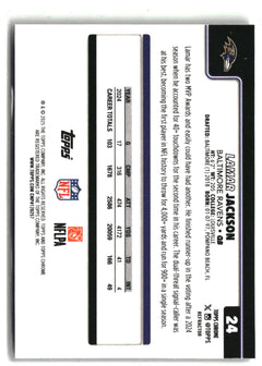 2025 Topps Chrome #24 Lamar Jackson Refractor-2