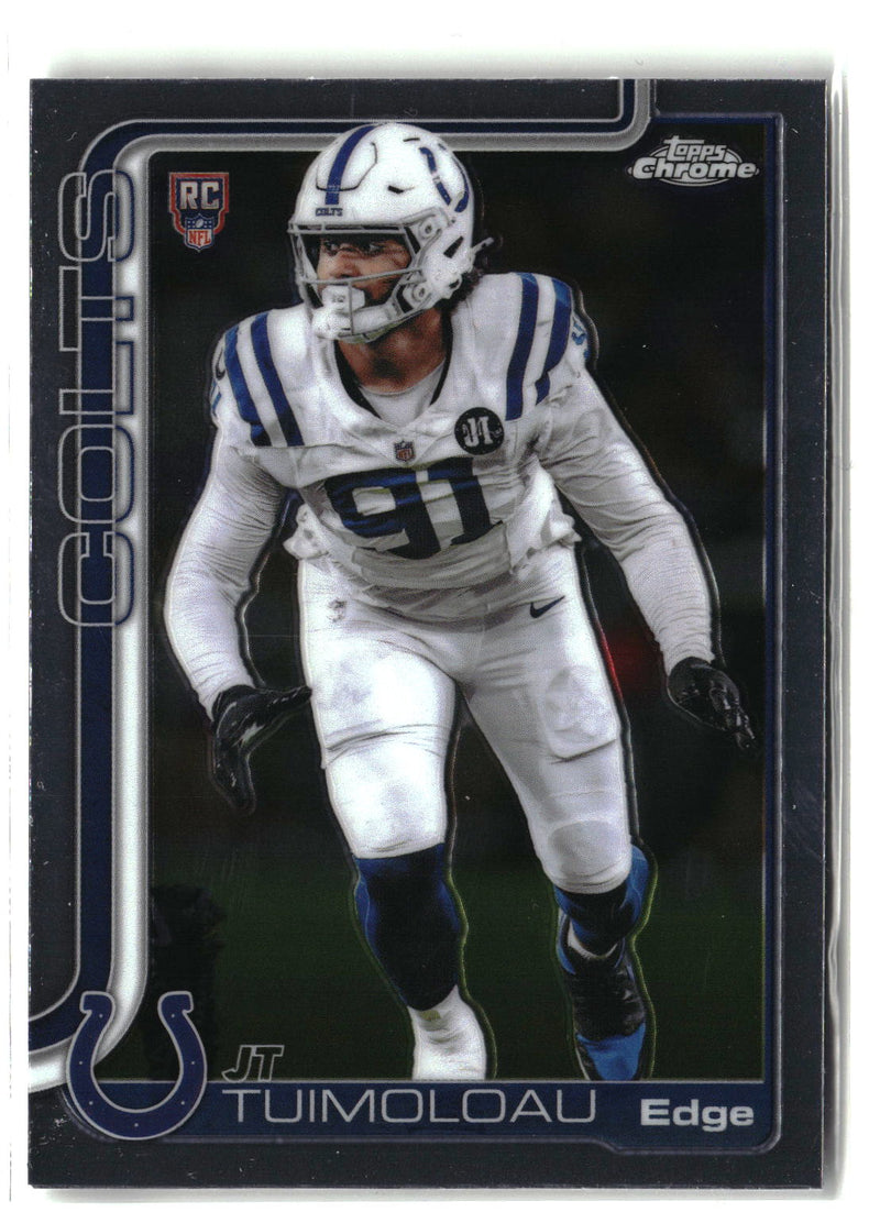 2025 Topps Chrome #356 JT Tuimoloau-1