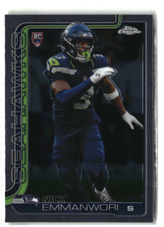 2025 Topps Chrome #348 Nick Emmanwori-1