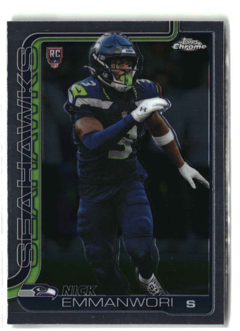 2025 Topps Chrome #348 Nick Emmanwori-1
