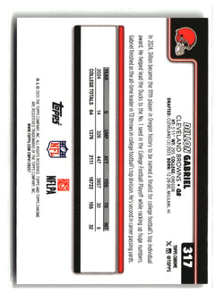 2025 Topps Chrome #317 Dillon Gabriel-2