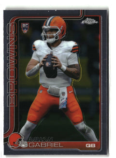 2025 Topps Chrome #317 Dillon Gabriel-1