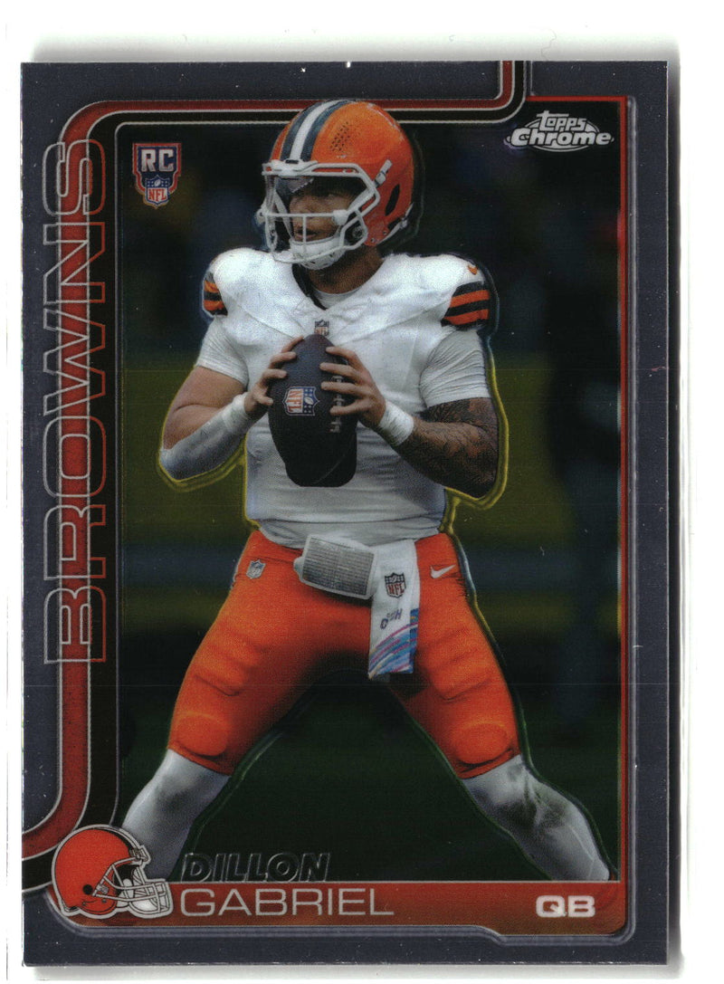 2025 Topps Chrome #317 Dillon Gabriel-1