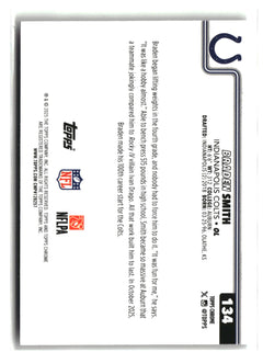 2025 Topps Chrome #134 Braden Smith Pulsar Refractor-2