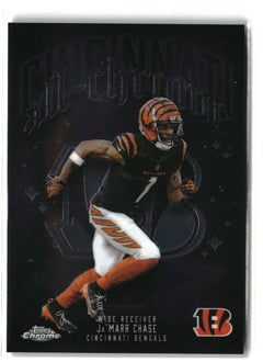 2025 Topps Chrome #ACT-5 Ja'Marr Chase All Chrome Team-1