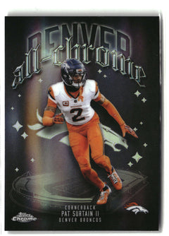 2025 Topps Chrome #ACT-18 Patrick Surtain II All-Chrome Team Refractor-1