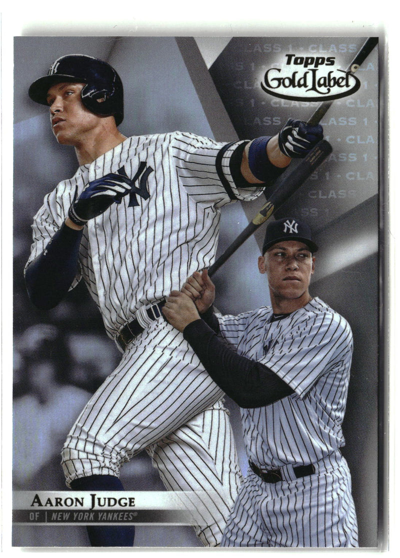 2018 Topps Gold Label #2 Aaron Judge Class 1-1