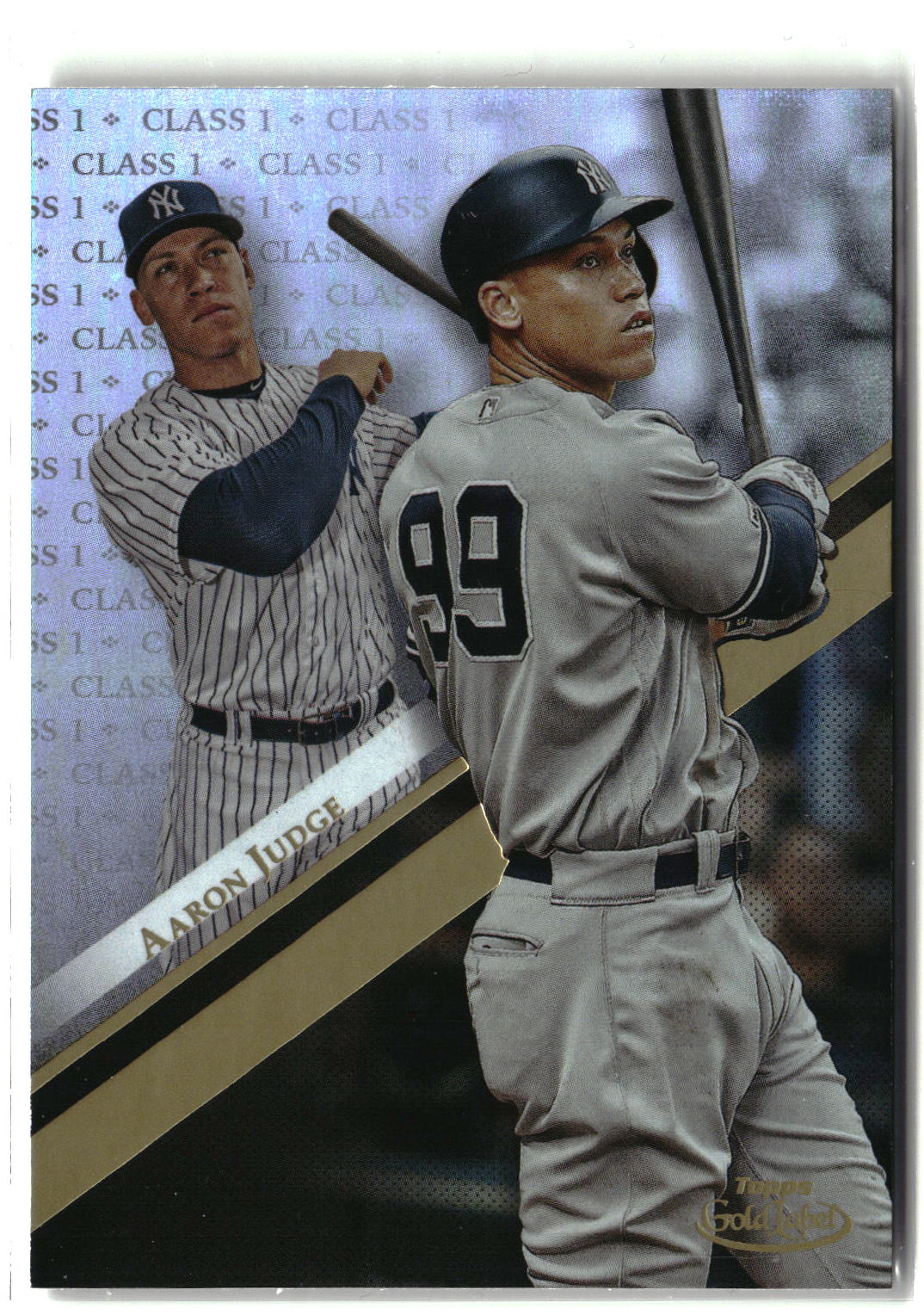 2019 Topps Gold Label #44 Aaron Judge Class 1