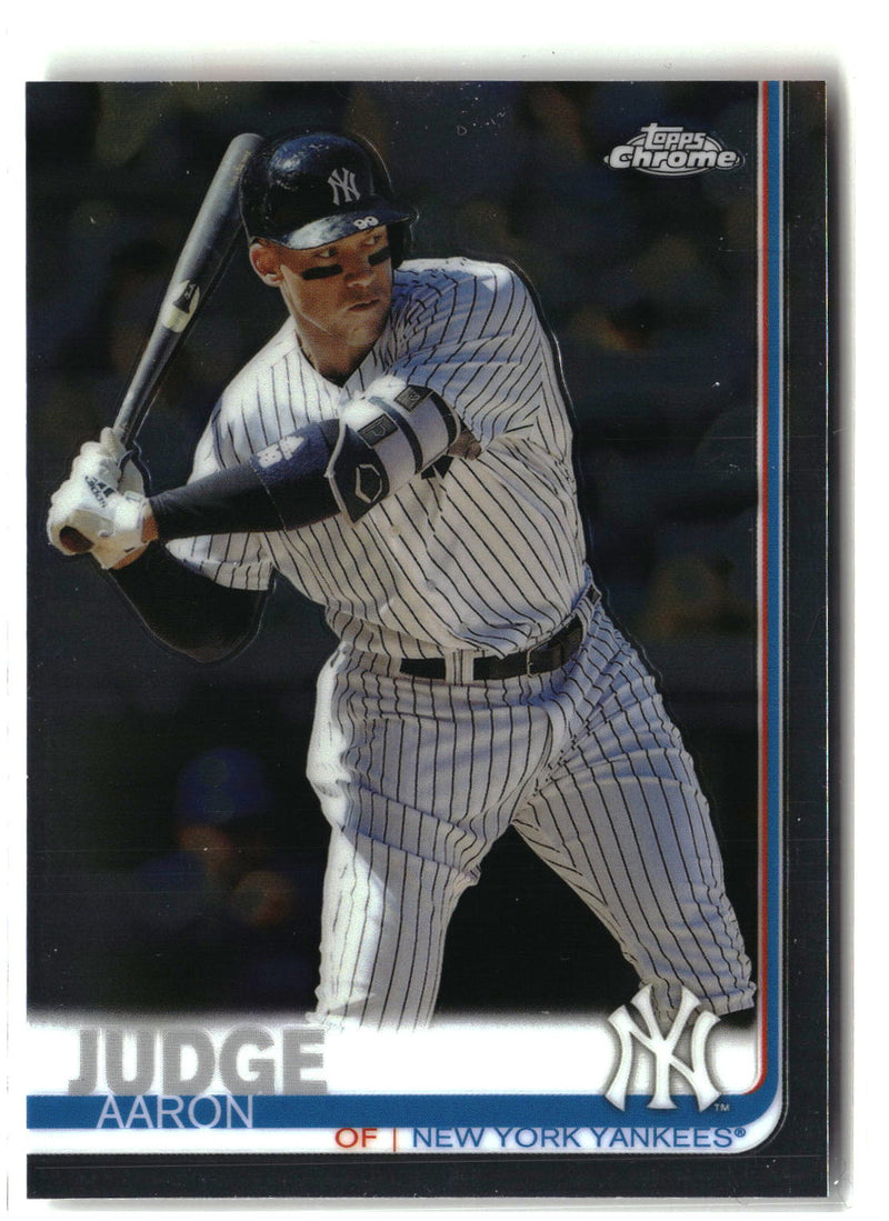 2019 Topps Chrome #100 Aaron Judge-1