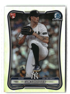 2026 Bowman #53 Cam Schlittler Rookie Red RC Logo-1