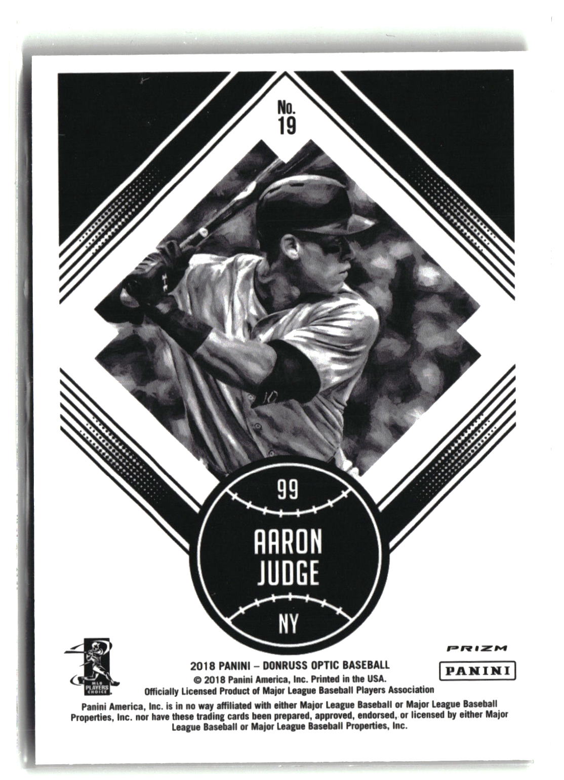 2018 Donruss Optic #19 Aaron Judge Bronze-2