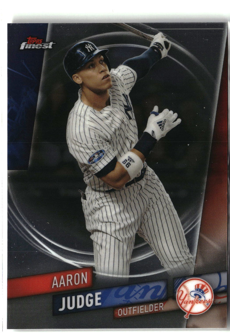 2019 Finest #51 Aaron Judge-1