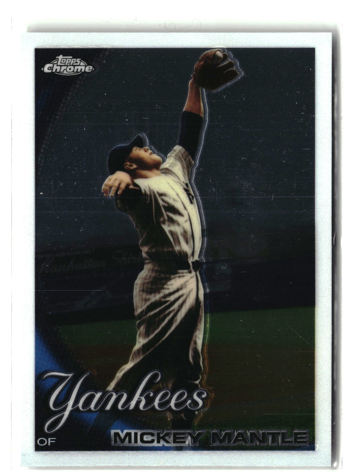 2010 Topps Chrome #7 Mickey Mantle-1