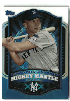 2012 Topps #MBC1 Mickey Mantle Retail Refractors-1