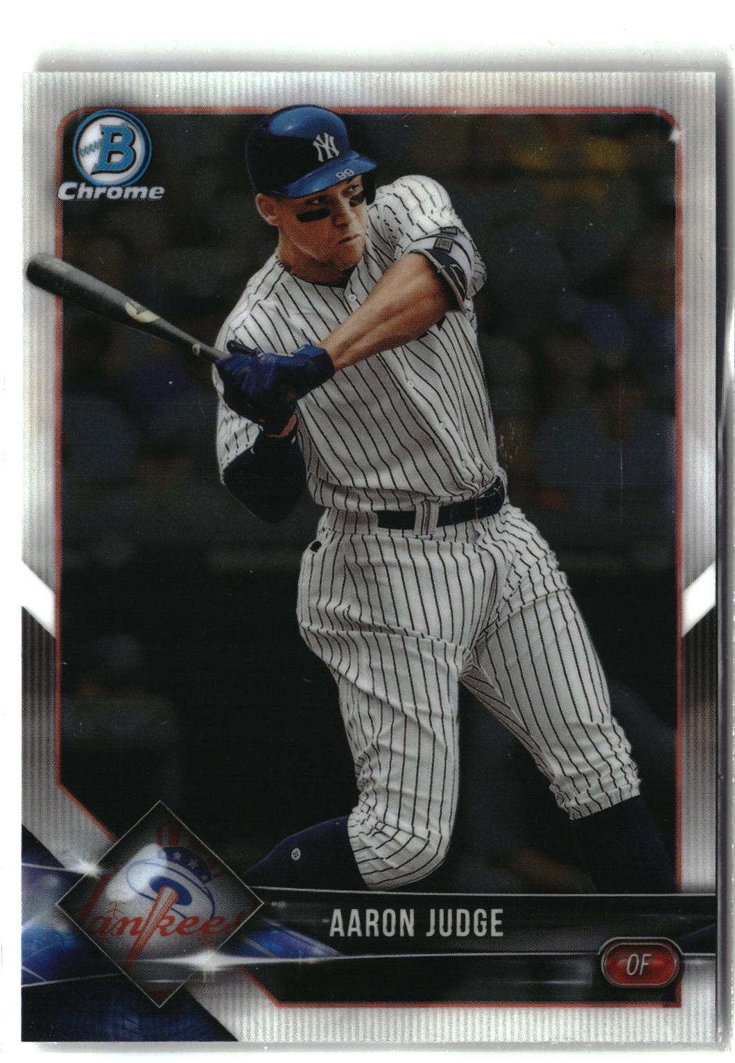 2018 Bowman Chrome #100 Aaron Judge