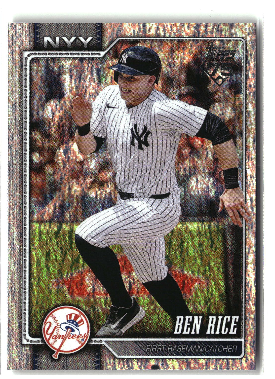 2026 Topps #133 Ben Rice Holo Foil