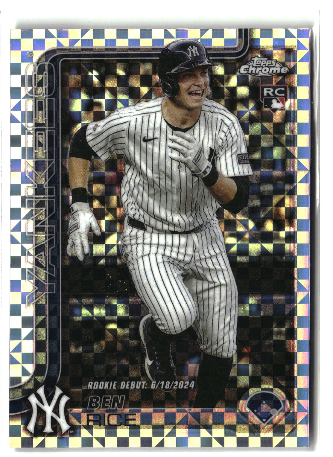 2025 Topps Chrome Update #USC138 Ben Rice X-Fractors