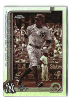2025 Topps Chrome #139 Ben Rice Sepia Refractors-1