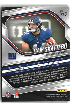 2025 Panini Prizm #363 Cam Skattebo-2