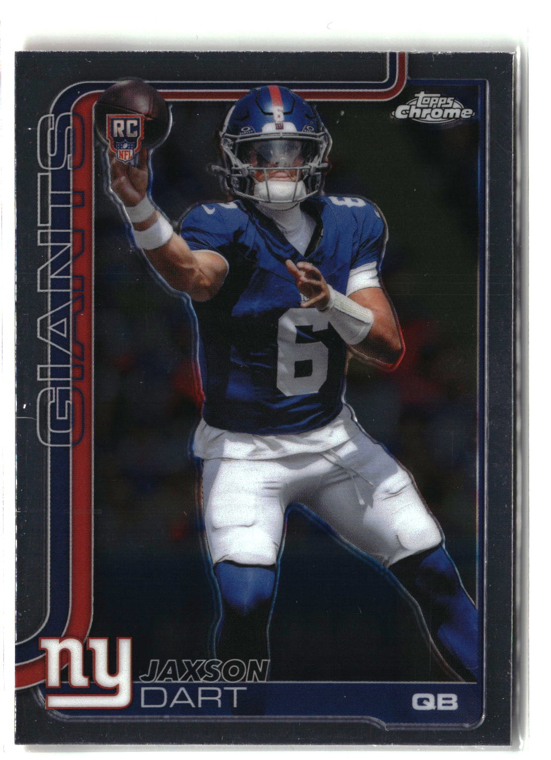 2025 Topps Chrome #306 Jaxson Dart