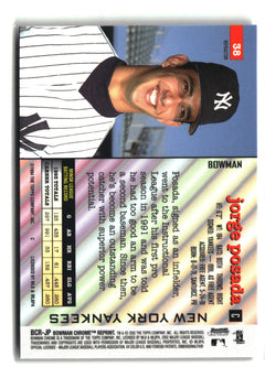 2002 Bowman Chrome #BCR-JP Jorge Posada Reprints Refractors-2