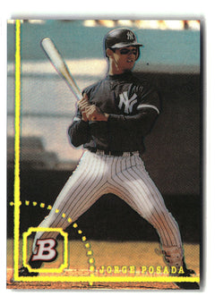 2002 Bowman Chrome #BCR-JP Jorge Posada Reprints Refractors-1