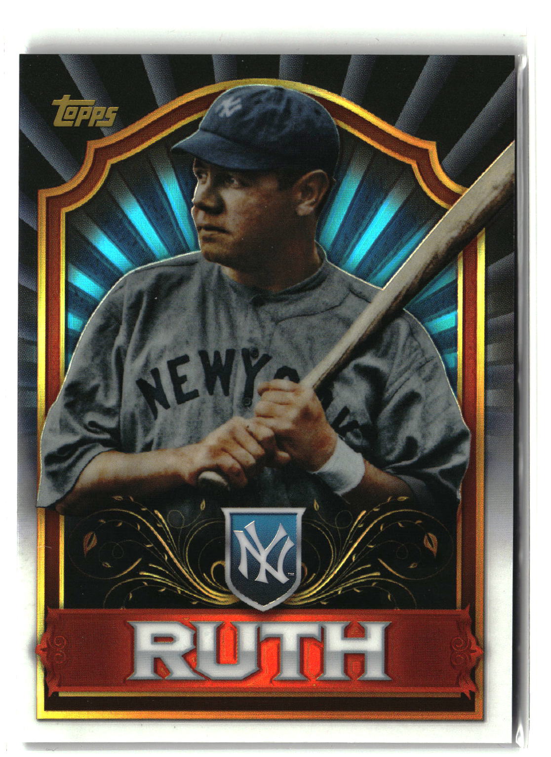 2011 Topps #MBC3 Babe Ruth Value Box Chrome Refractors