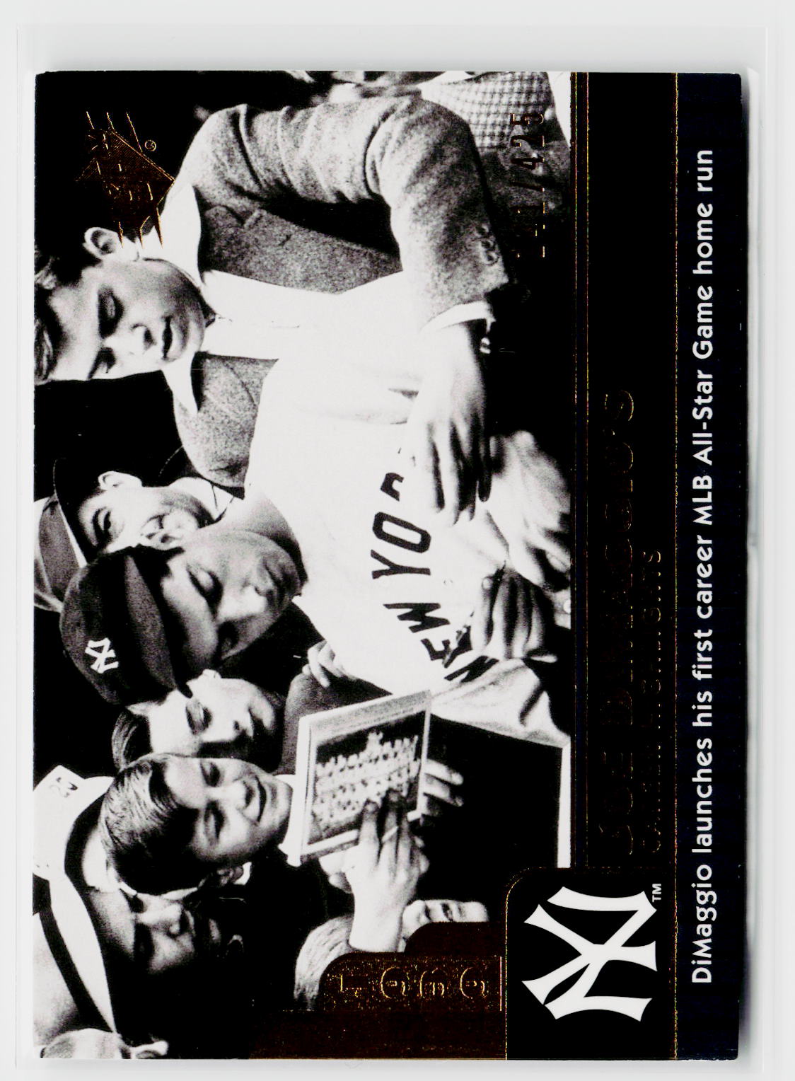 2009 SPx #JD-76 Joe DiMaggio Joe DiMaggio Career Highlights #/425