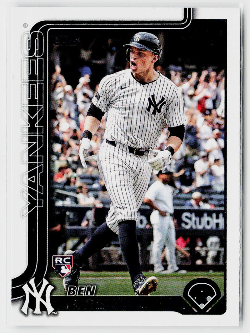 2025 Topps #337 Ben Rice-1