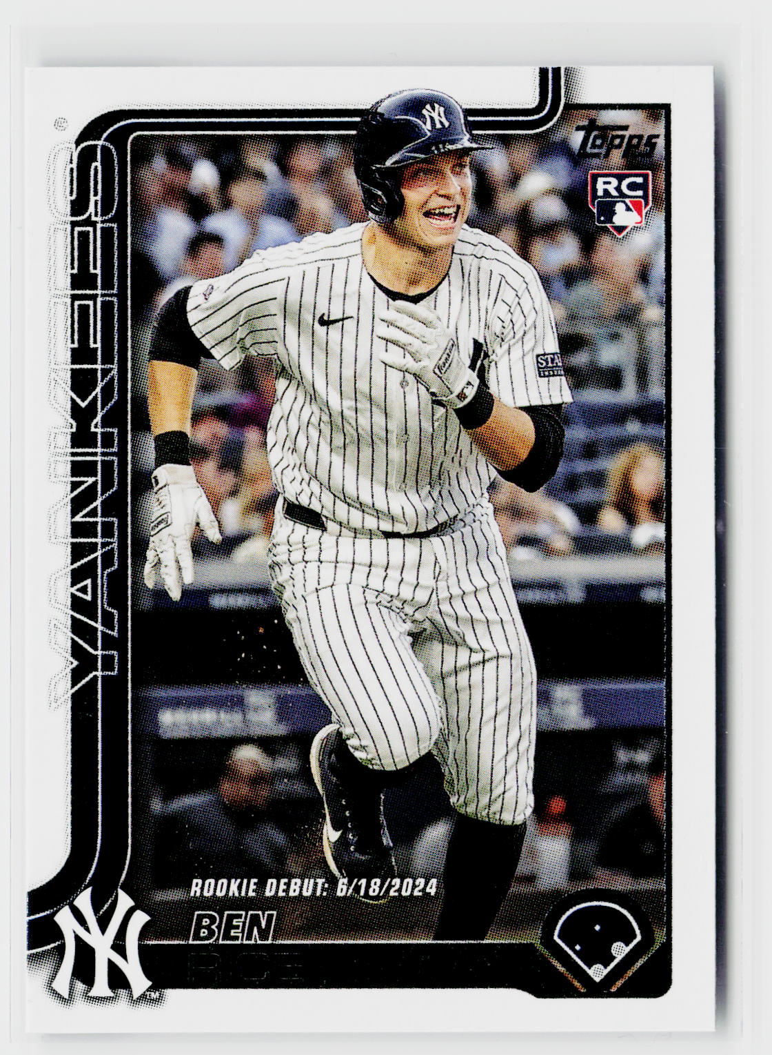 2025 Topps Update #US25 Ben Rice-1