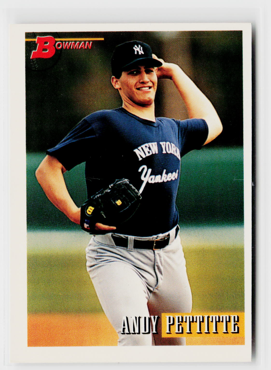 1993 Bowman #103 Andy Pettitte-1