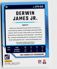 2024 Donruss #DTH-DJA Derwin James Jr. Donruss Threads-2