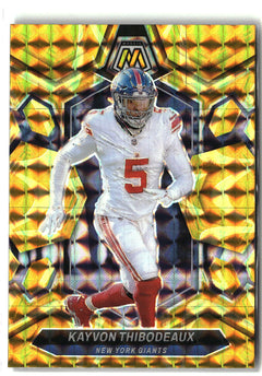 2024 Panini Mosaic #168 Kayvon Thibodeaux Mosaic Reactive Yellow-1
