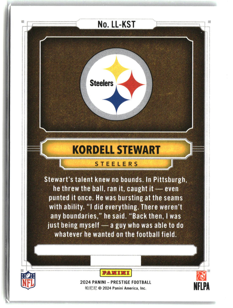 2024 Panini Prestige #LL-KST Kordell Stewart Living Legends-2